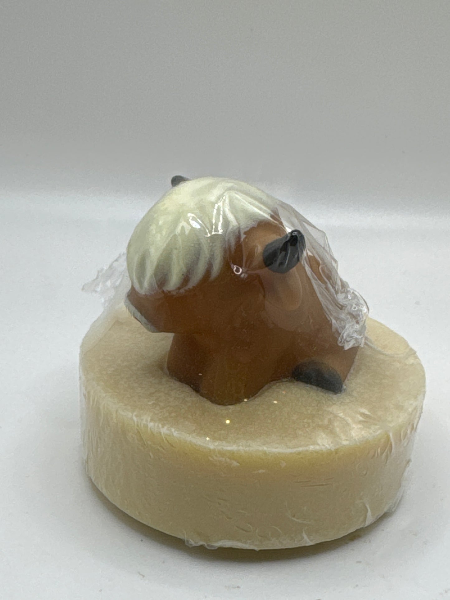 Highland cow kid soap