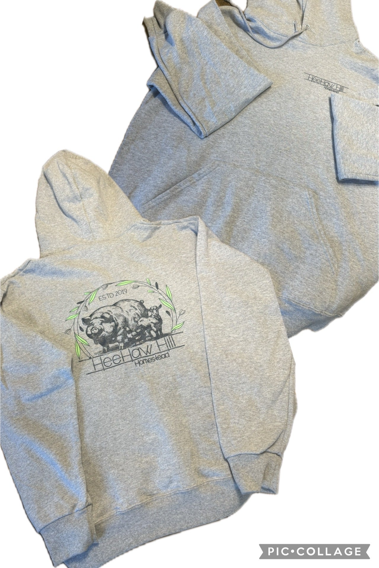 Grey hoodie