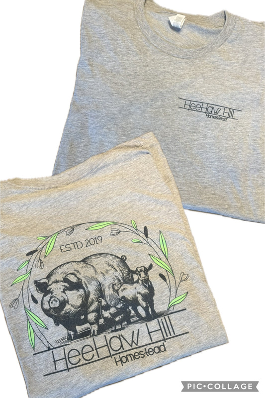 Grey t-shirts