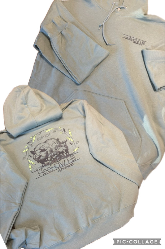 Sage green hoodie