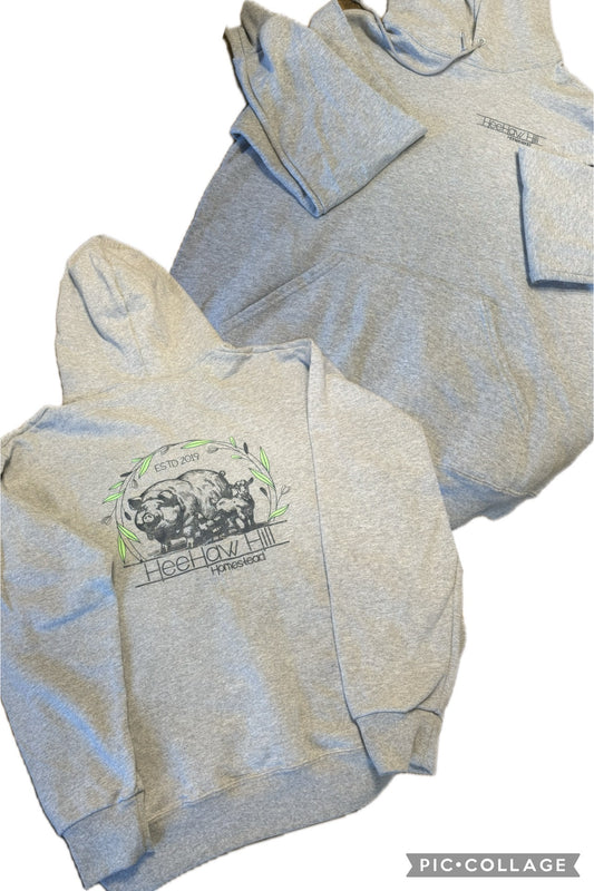 Grey hoodie