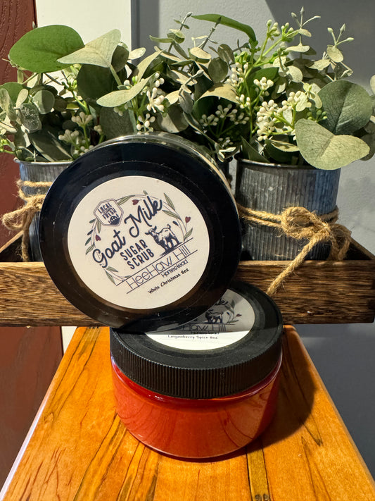 16oz sugar scrub frosted sugar plum