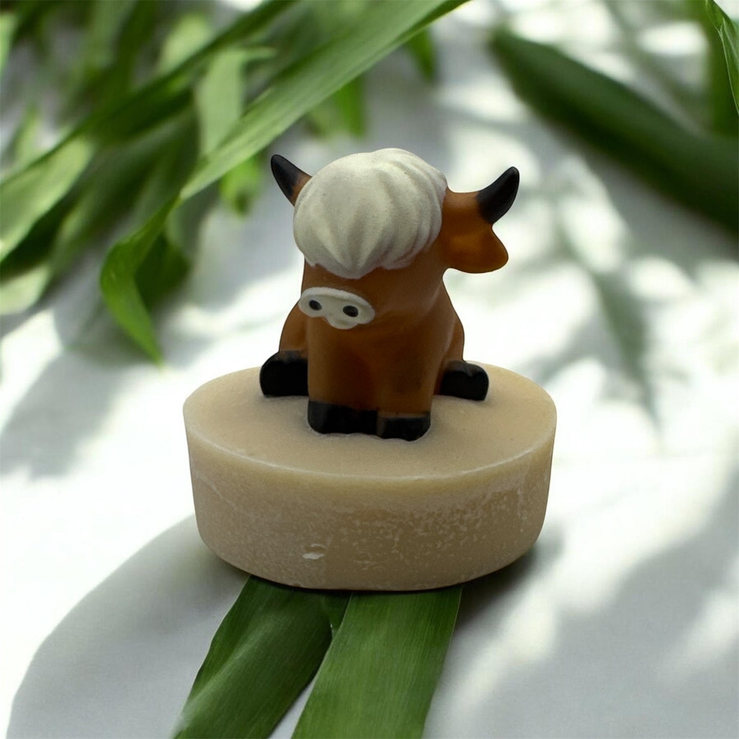 Highland cow kid soap
